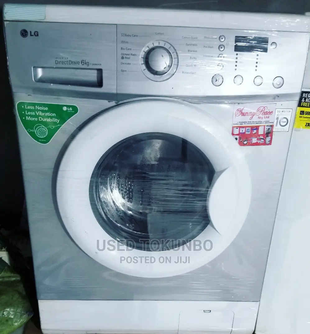 6kg Lg Direct Drive Washing Machine+Pay on Delivery(Warranty in