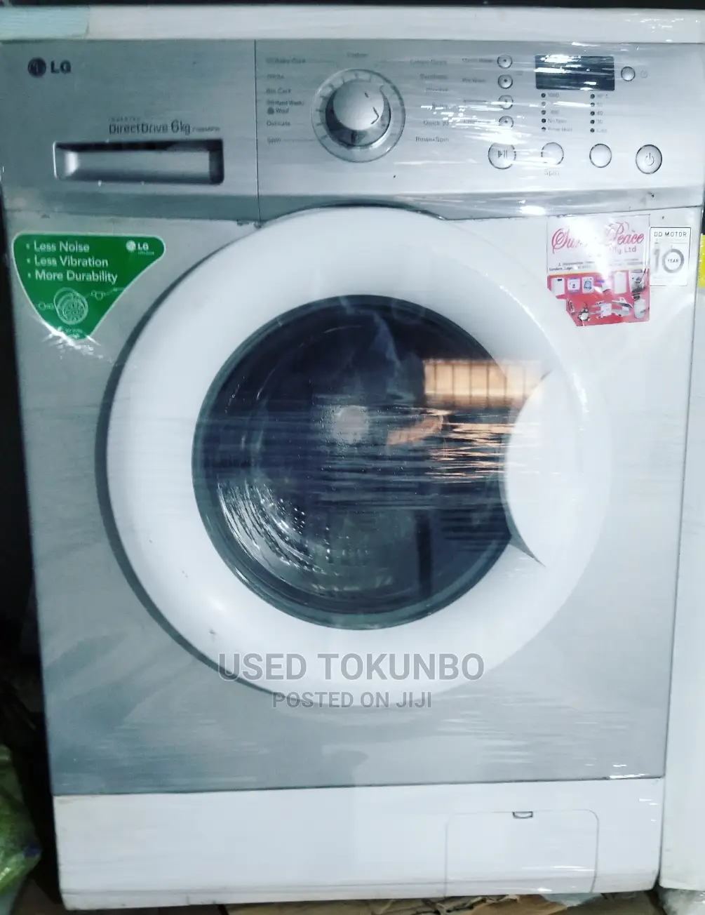 6kg Lg Direct Drive Washing Machine+Pay on Delivery(Warranty in