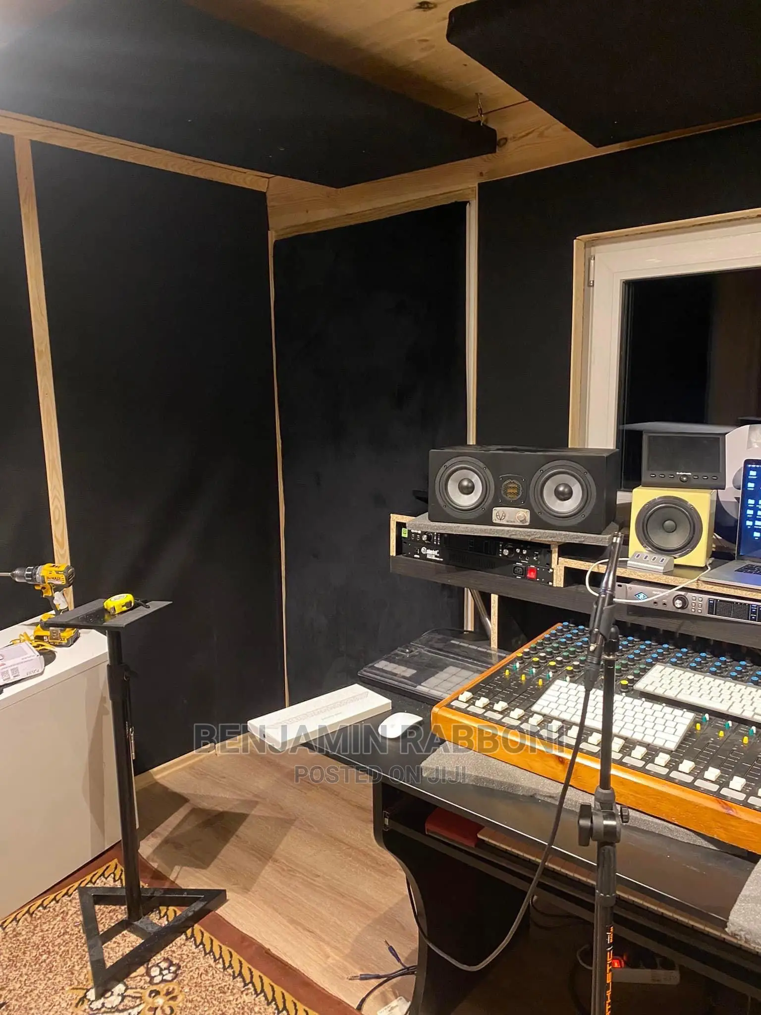 Live Recording Studio Installation, Soundproof, Acoustic