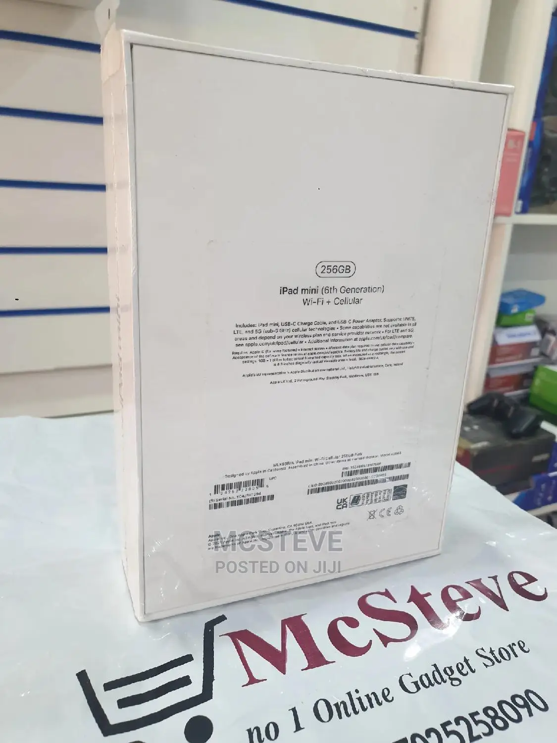 New Apple iPad mini (2021) 256 GB Gray