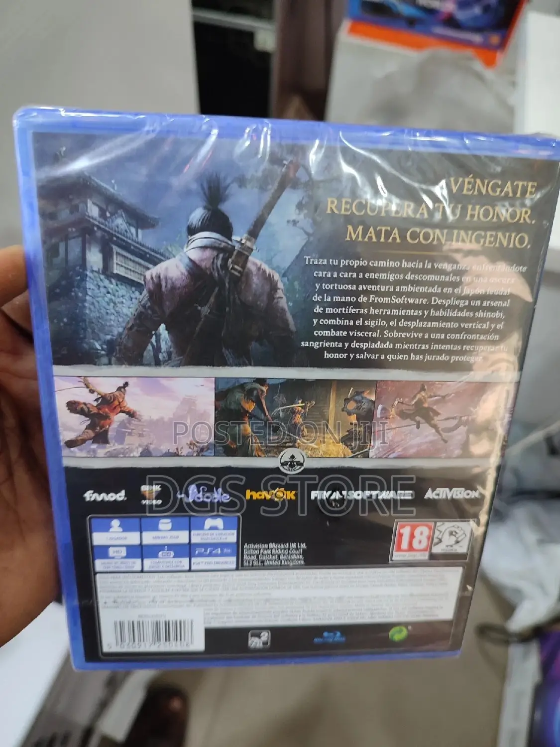 PS4 Sekiro Shadow Die Twice Game