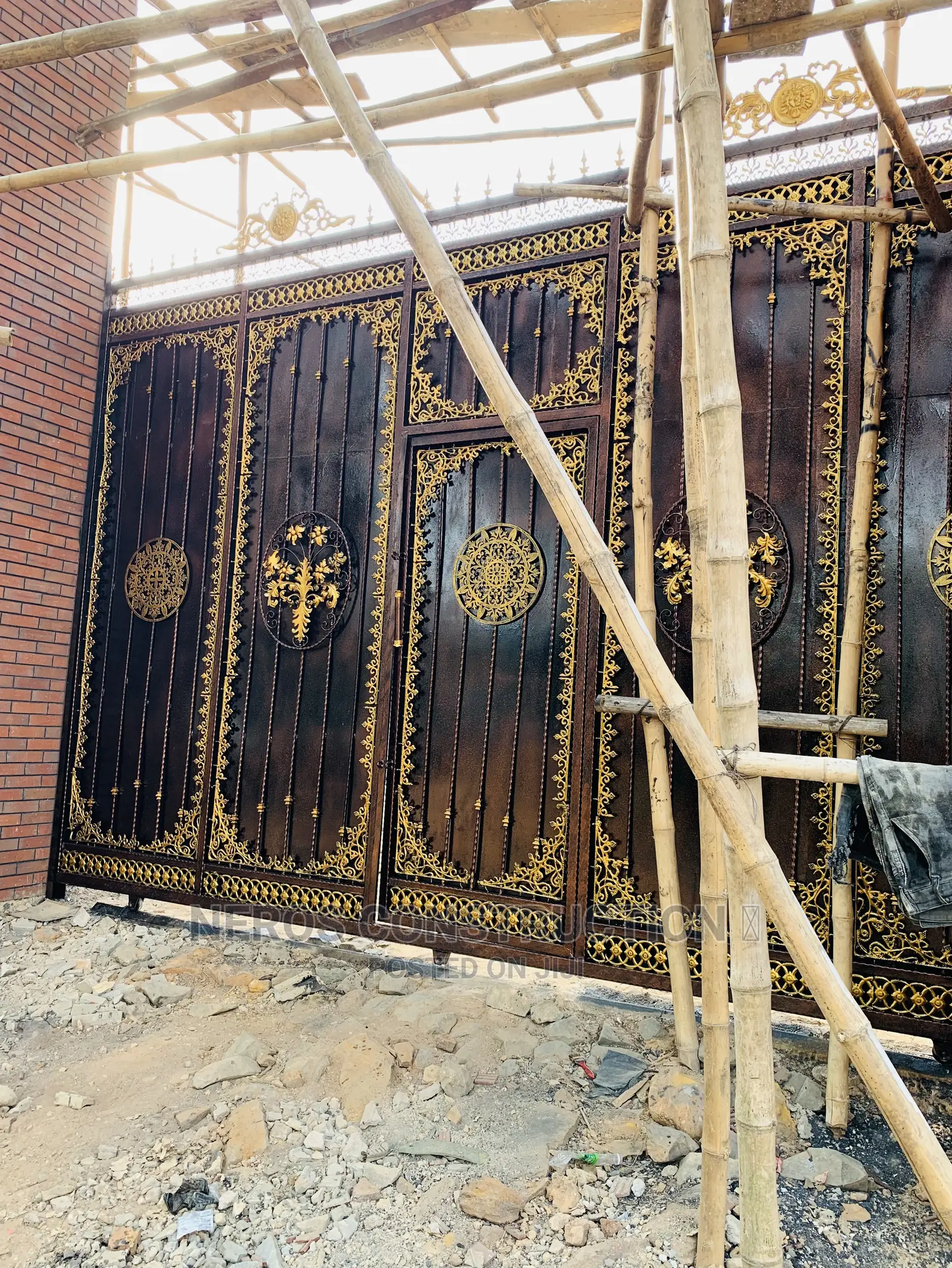 Wrought Iron Gate Sliding.