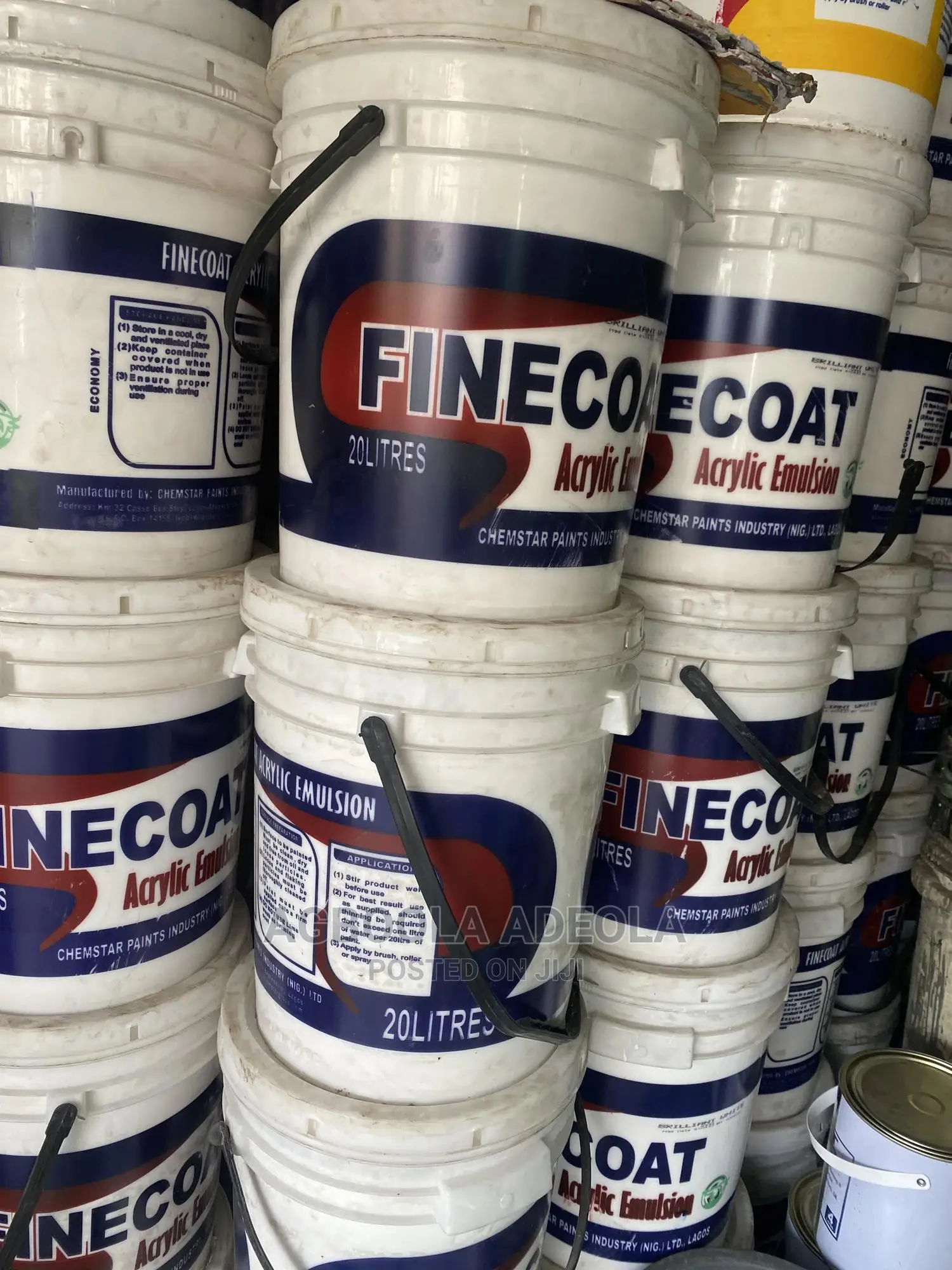 Finecoat Emulsion Paint in Mushin Building Materials, Dpaint Master