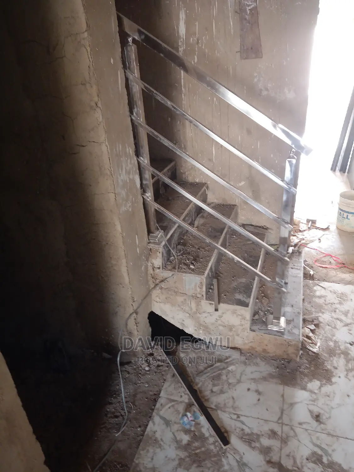 Stainless Rail With Square Pipe