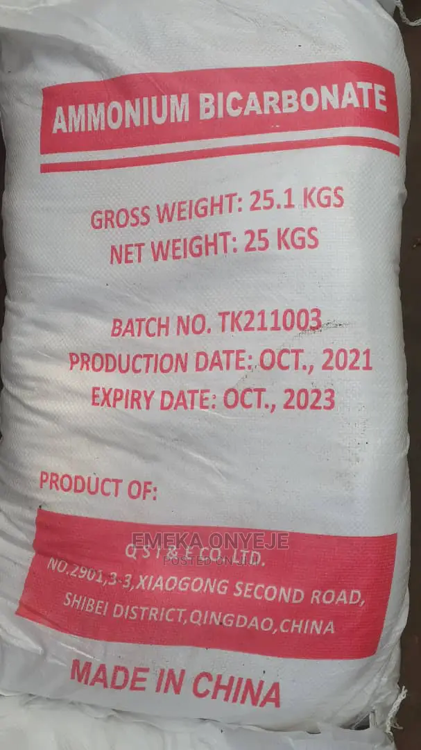 Ammonium Bicarbonate Food Grade