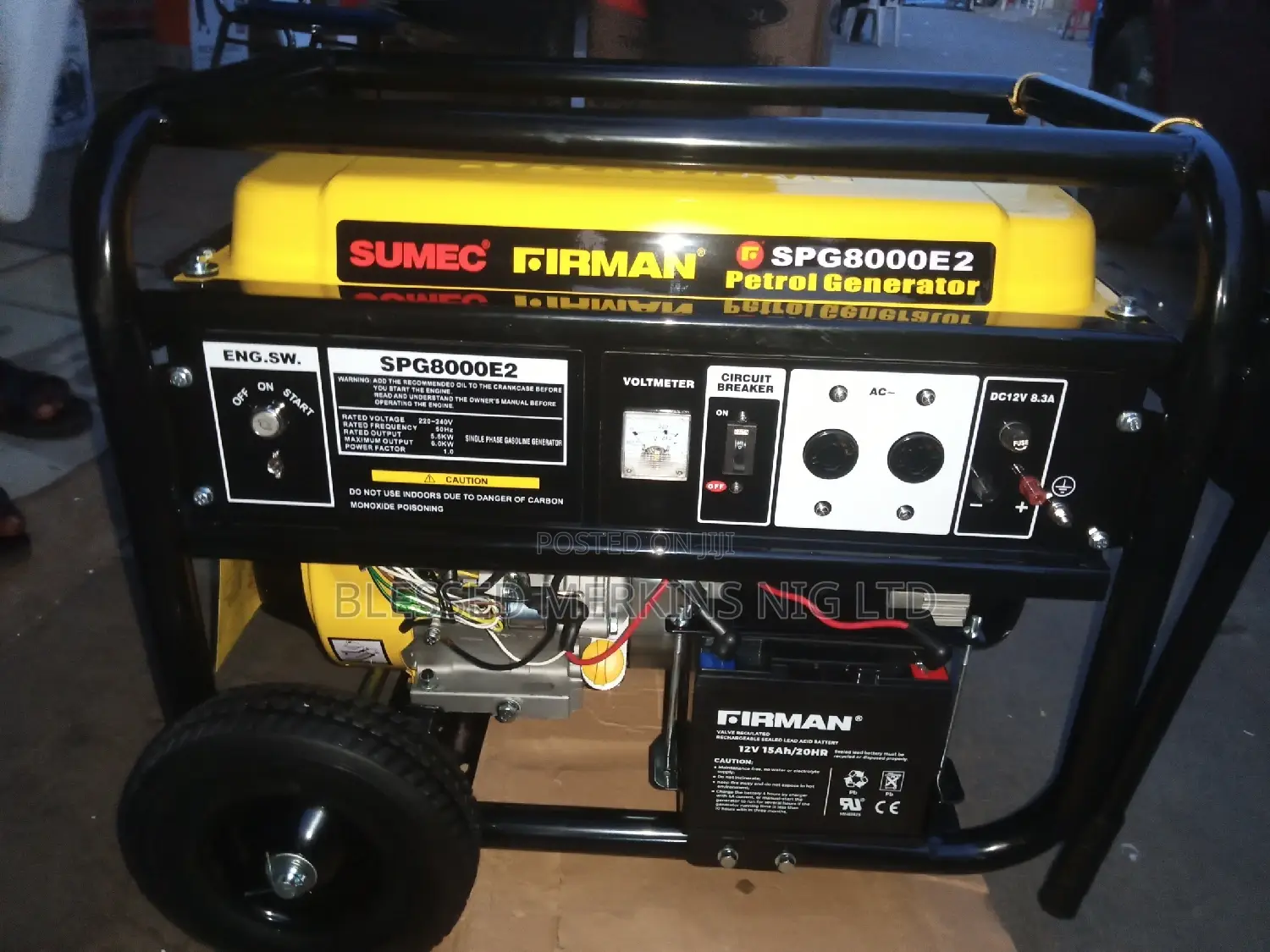 Sumec Firman Generator 6kva