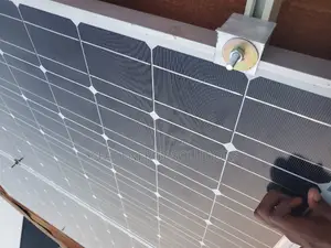 1kva 4 Solar Panels and 220ah Battery Full Installation