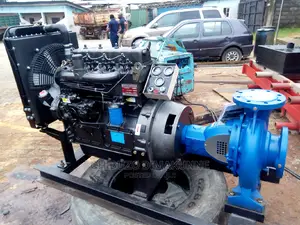 Diesel Engine With Pump