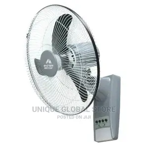 Andrakk 16 Inches Rechargeable Wall Fan + Remote Control
