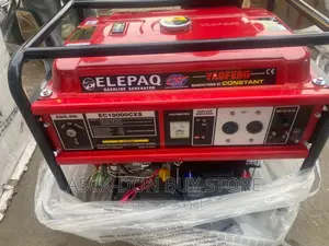 7.5kva Elepaq Constant Model EC18000, Key, Battery, Handle