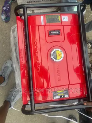 7.5kva Elepaq Constant Model EC18000, Key, Battery, Handle
