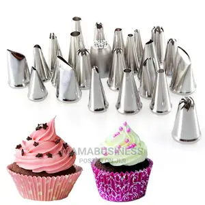 23pcs Tools Set Piping Nozzles Cake Decorator Pastry Tips