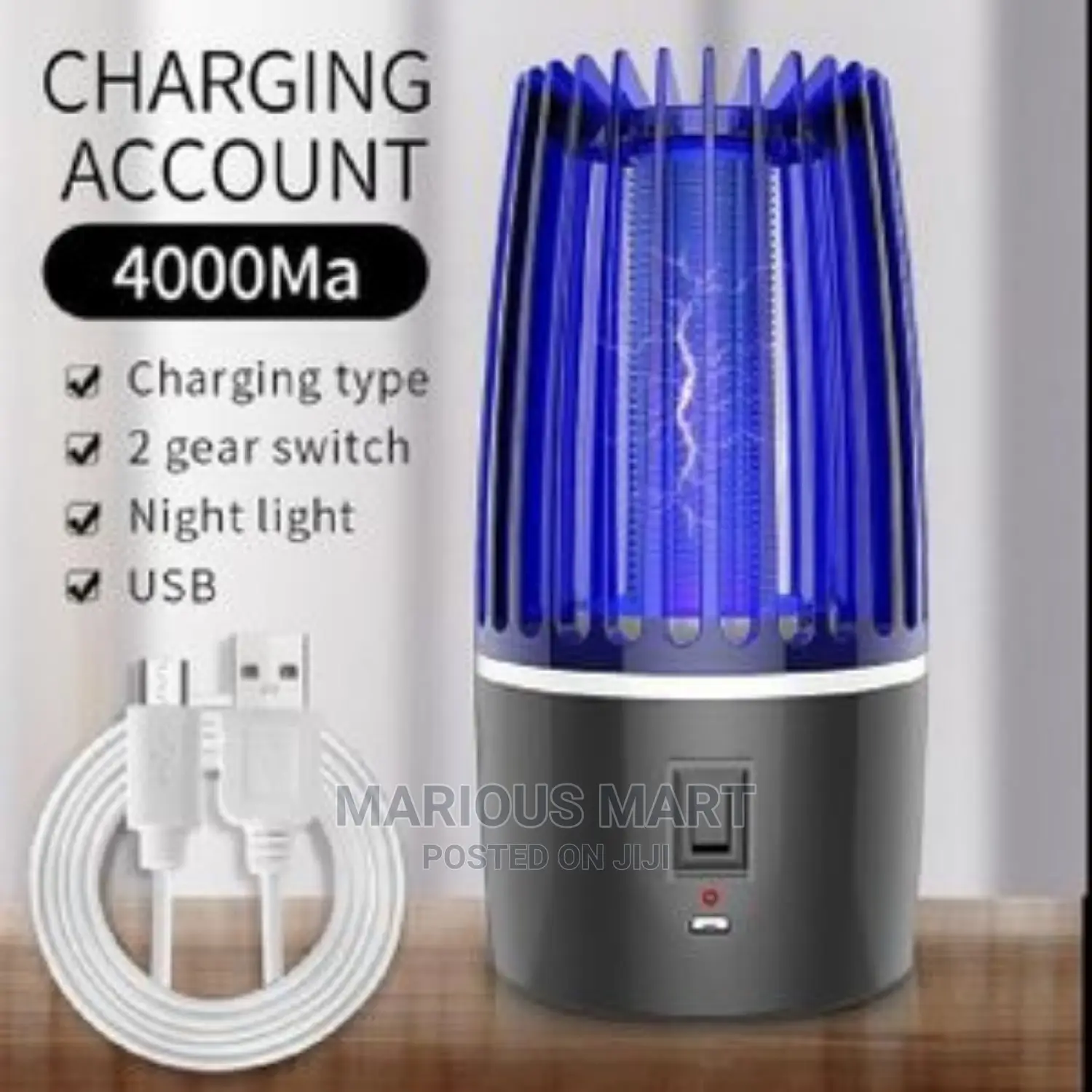 Rechargeable Mosquito Killer Lamp