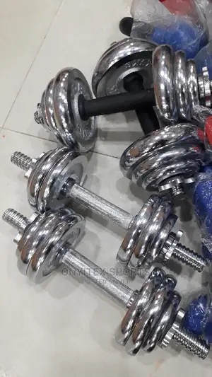 30kg Chrome Dumbbells