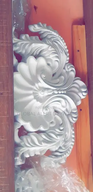 Polyurethane Flower Cornice