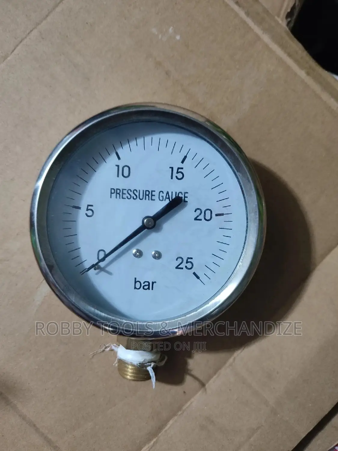 Pressure Gauge 25 Bar 4" (100mm)