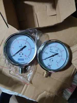 Pressure Gauge 1bar 15psi 4"