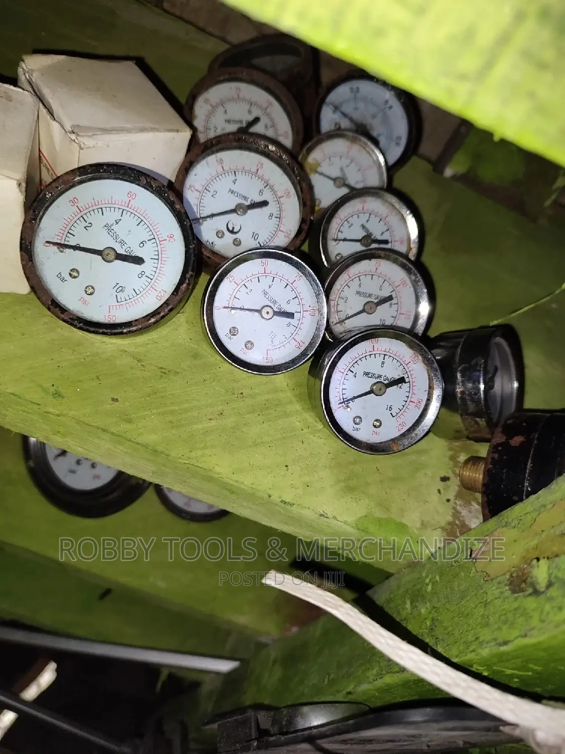 Pressure Gauge 10bar, 150psi 1/2"