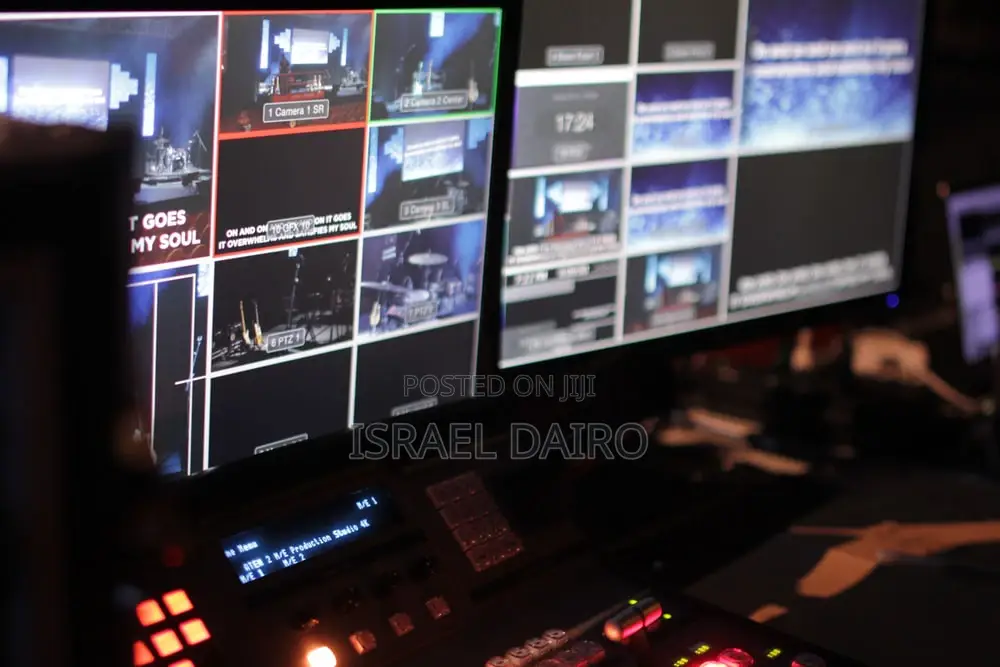 Television Setup, Set Designing, Content Designing