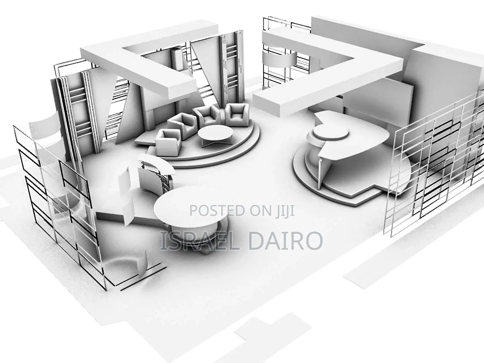 Television Setup, Set Designing, Content Designing