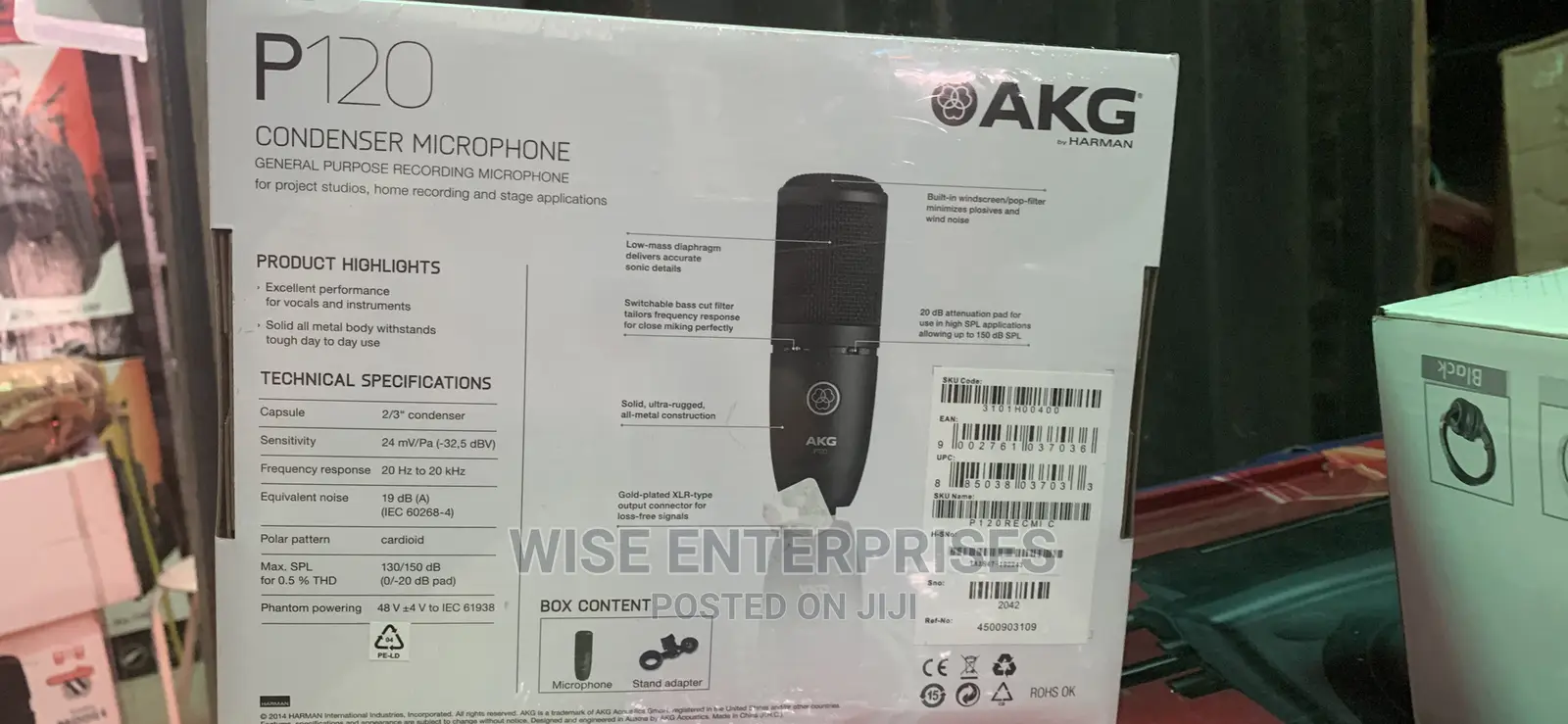 AKG Studio Condenser Microphone