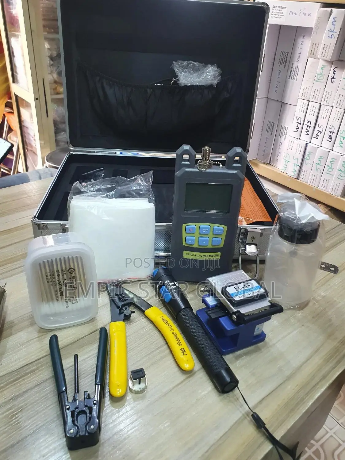 Fiber Optic Tools Box Ftth