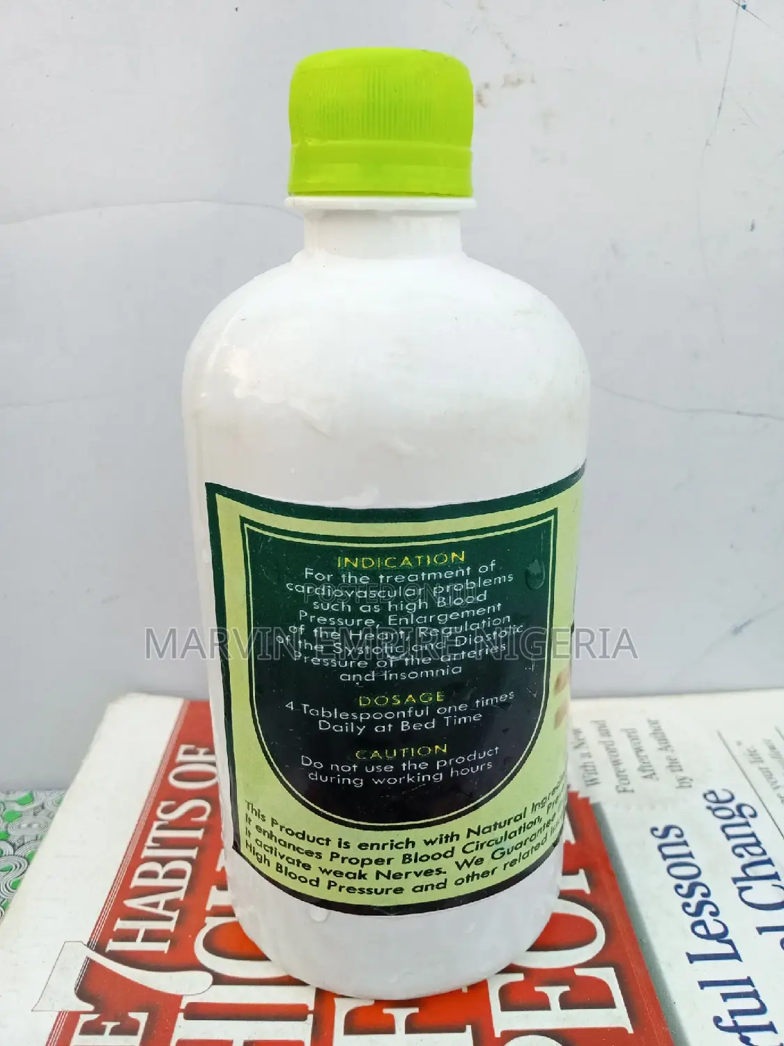 Cardiovascular or Heart Herbal Mixture Solution