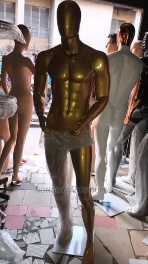 Fibre Gold Male Full Body Mannequin