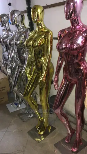 Big Boobs Size 12 Chrome Mannequins