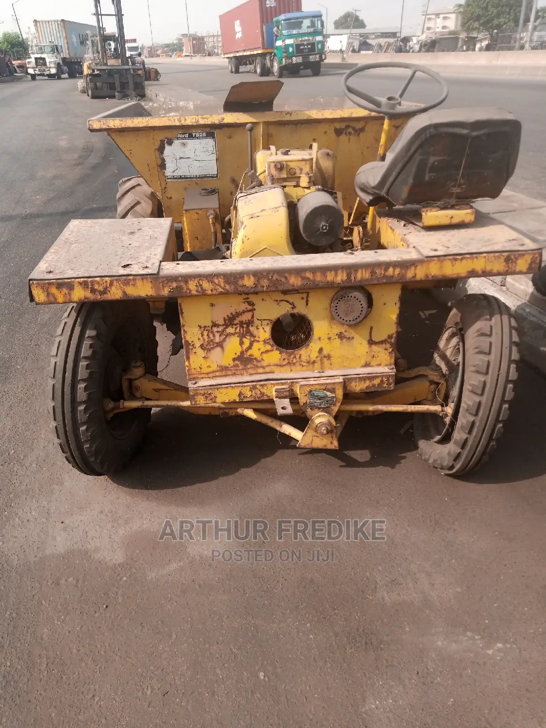 Site Dumper 2008 Yellow for Sale