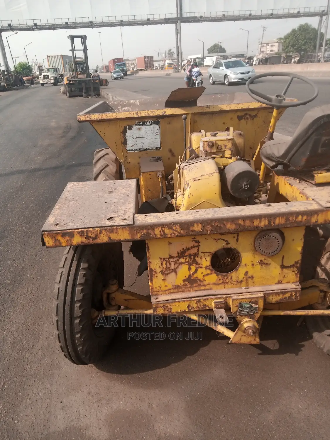 Site Dumper 2008 Yellow for Sale