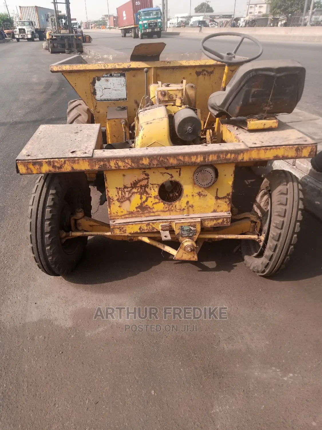 Site Dumper 2008 Yellow for Sale