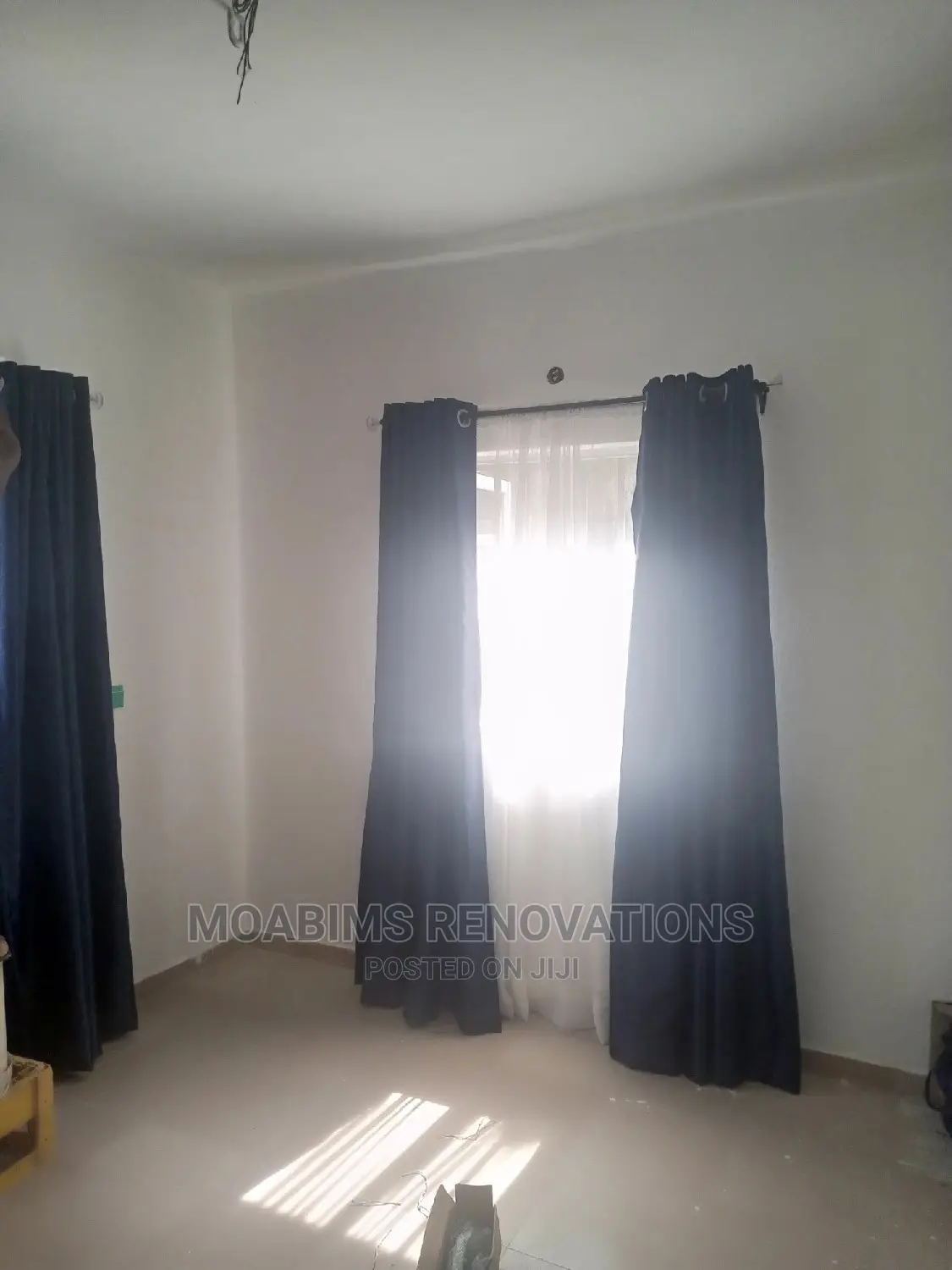 Luxury Turkish Navy Blue Curtain