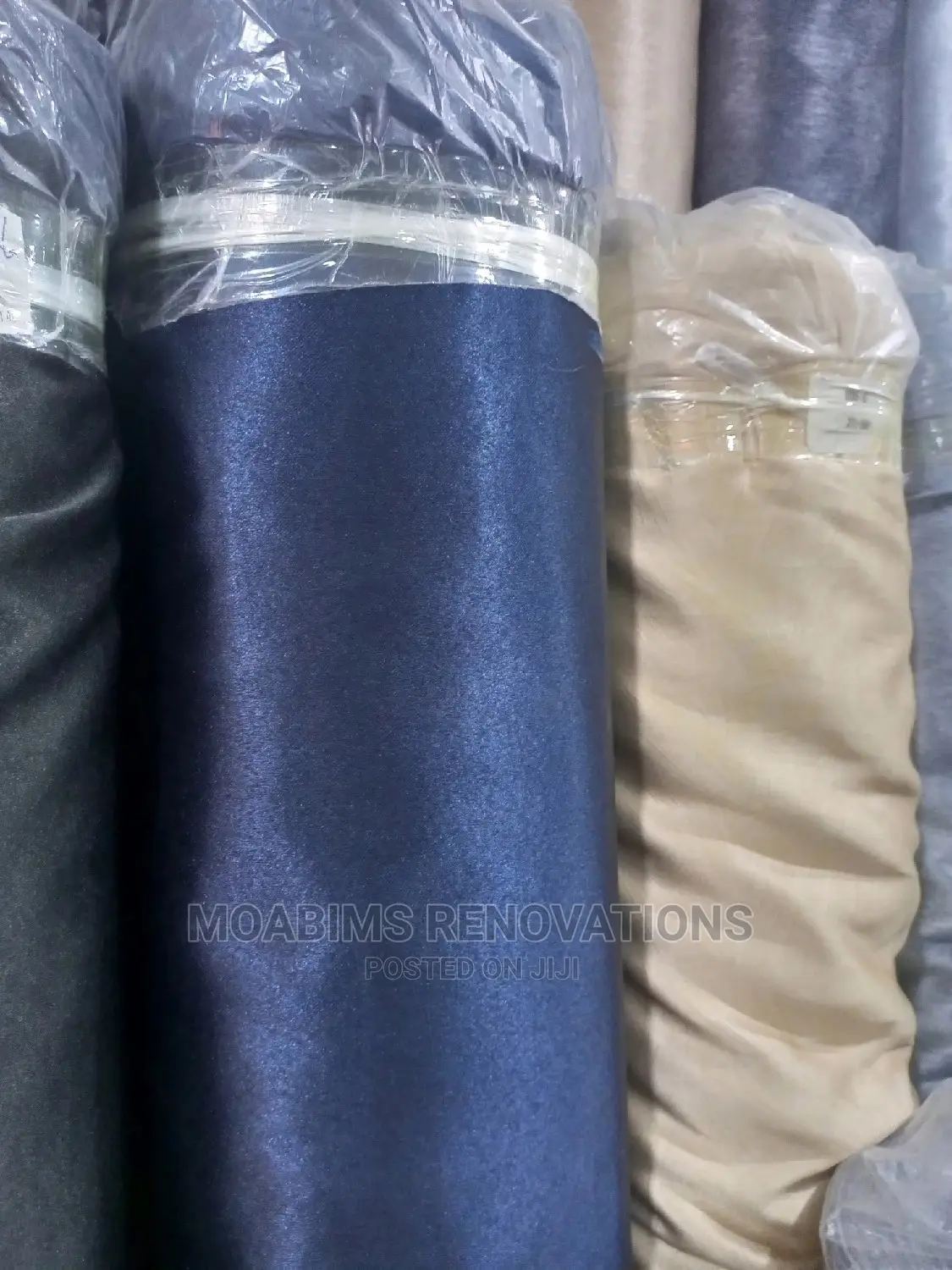 Luxury Turkish Navy Blue Curtain