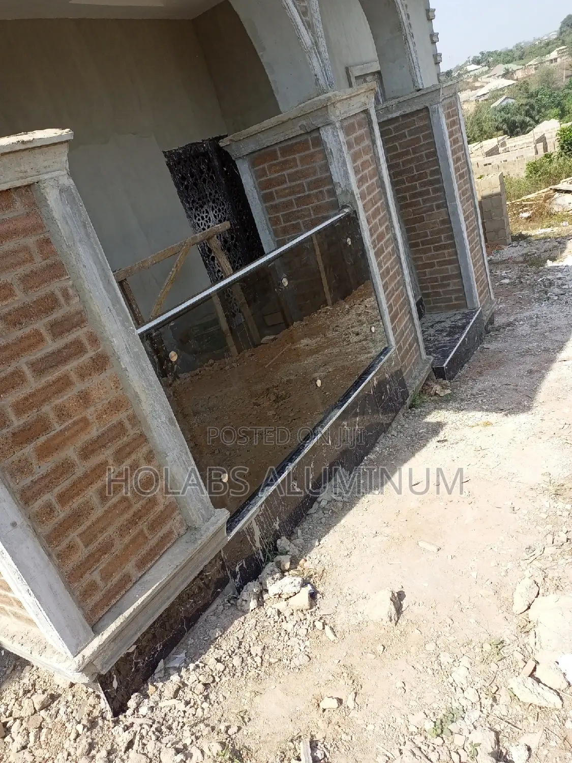 Handrail With Dack Glass