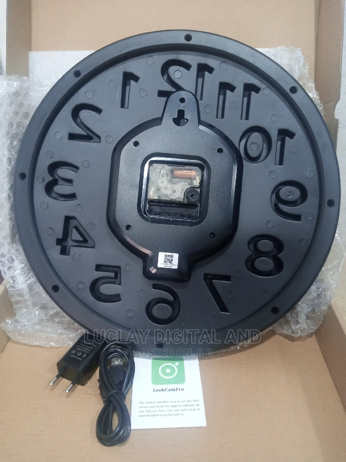 Wi-Fi Spy Wall Clock Camera