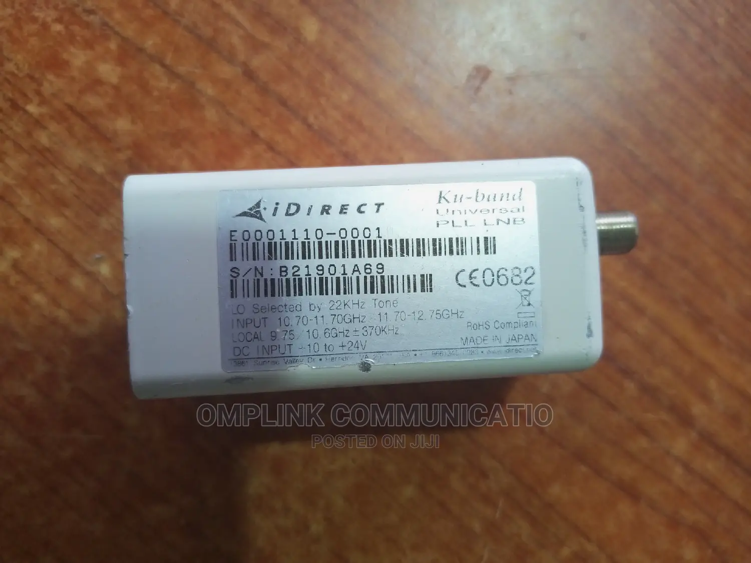 Idirect Universal Buc With PLL LNB
