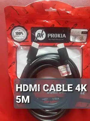 Hdmi Cable (5 Meters) Prokia