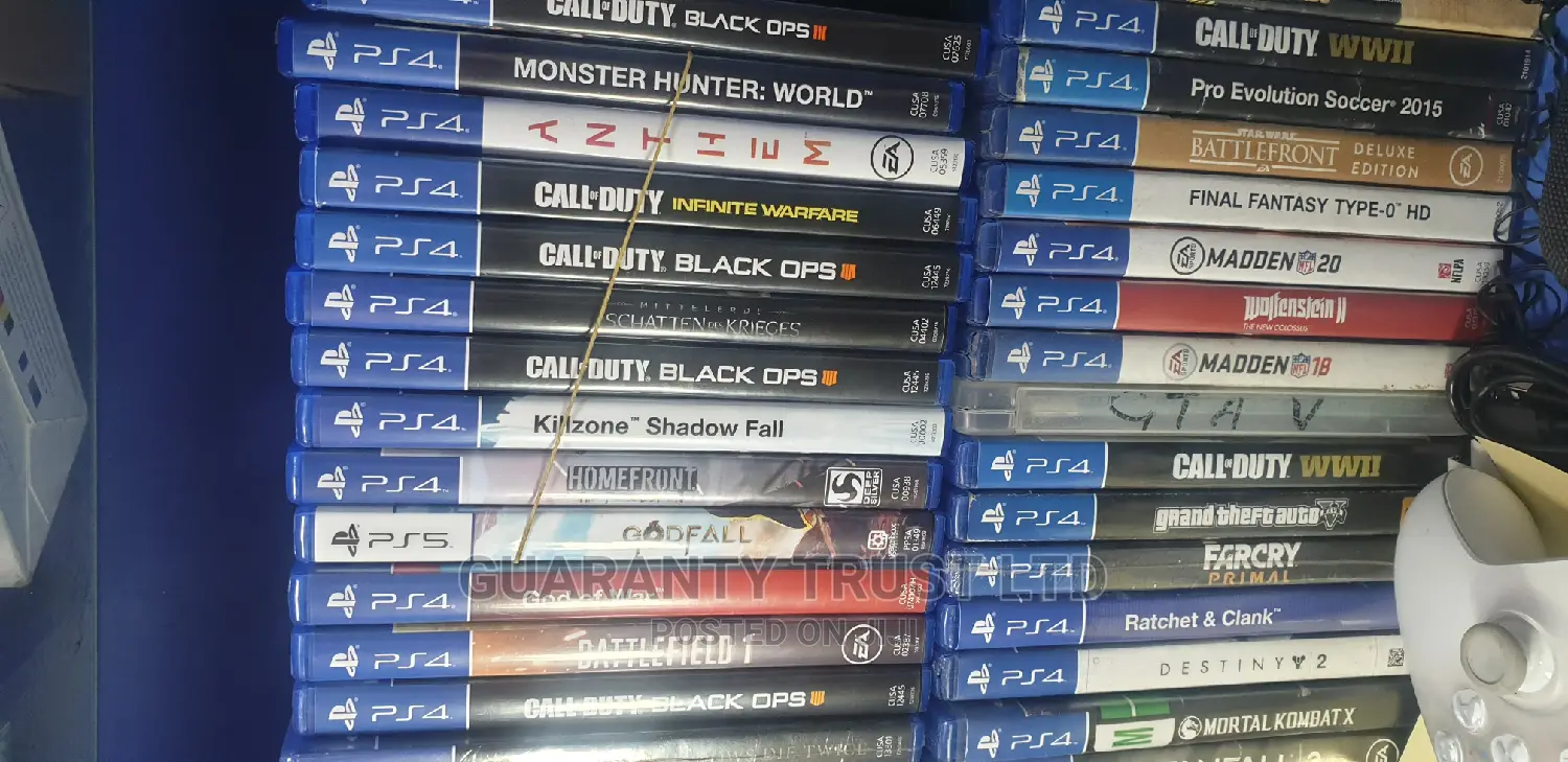 Ps4 Cds Games (Very Cheap)