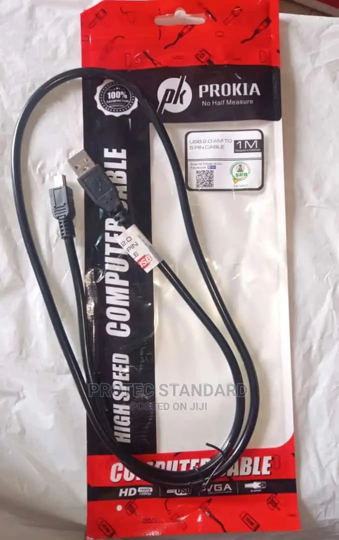 Usb 2.0 To 5 Pin (Harddrive Cable 2.0 ) Prokia Brand
