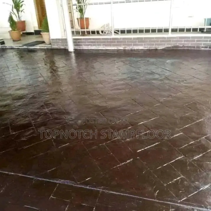 Stamp Design on the Floor