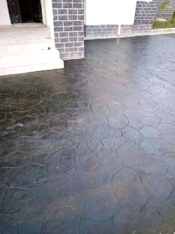 Stamp Design on the Floor