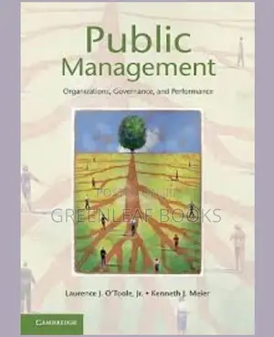 Public Management by Toole