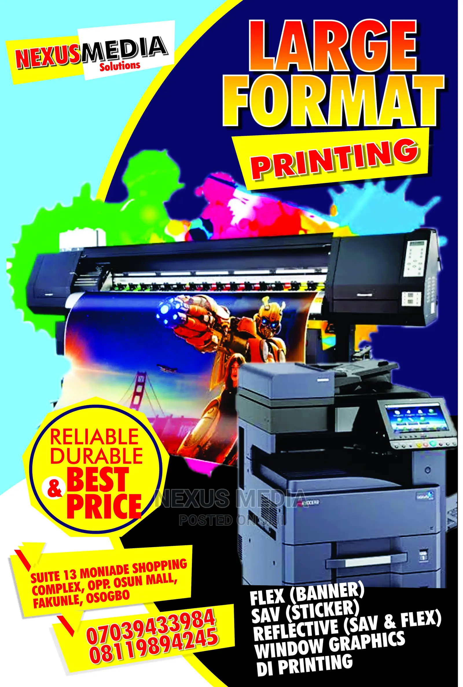 Large Format And DI Printing