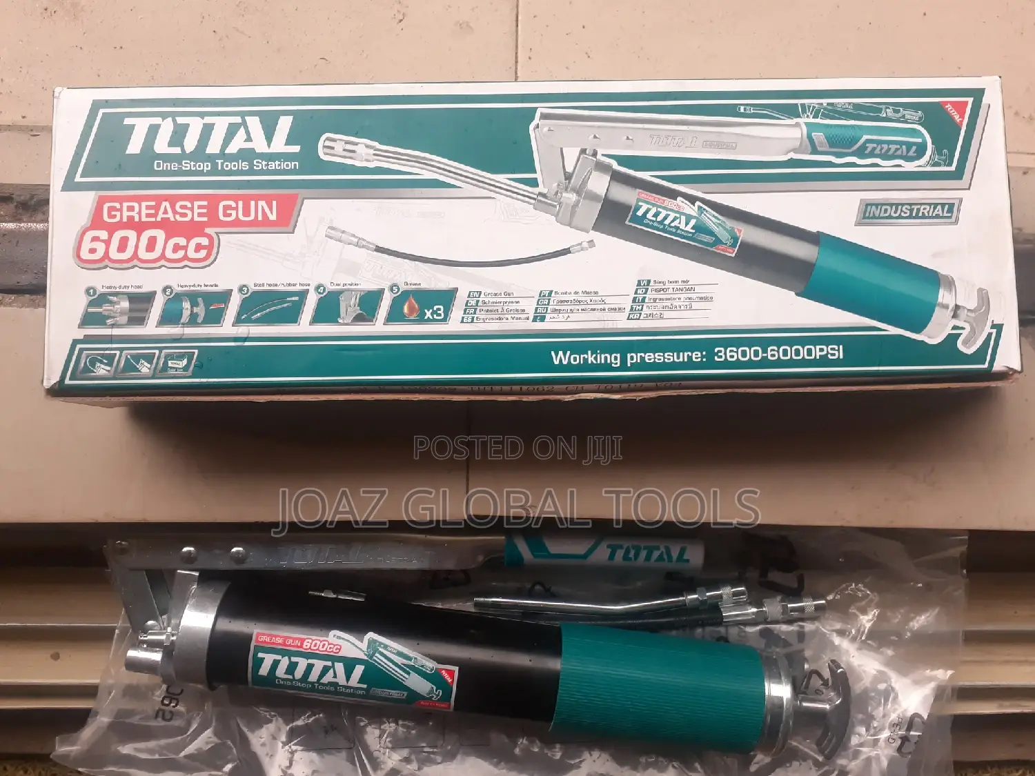 Total Hand Grease Pump Gun