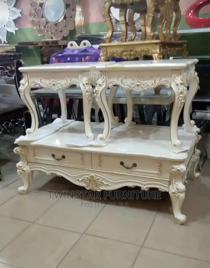 New Royal Set of Table With Side Stools