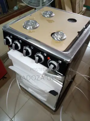 Skyrun Gas Cooker 3 Burners+1 Electric- GCS-3G1E/BLACK