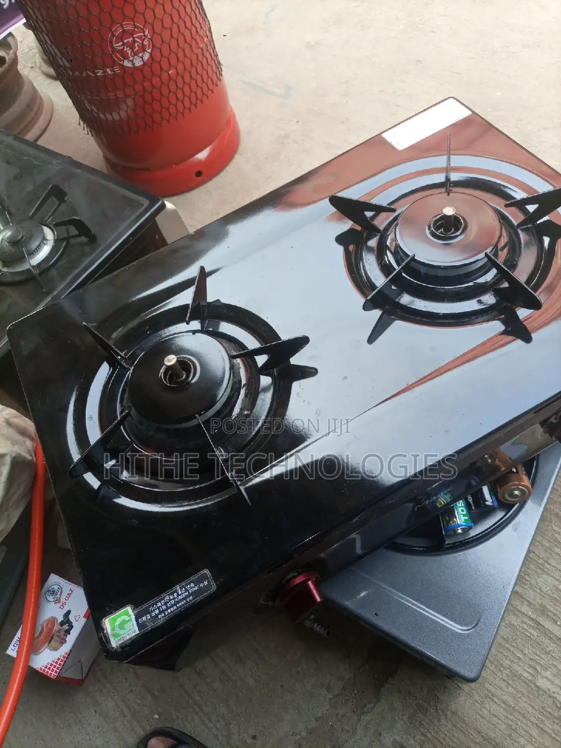 Two Burner Table Gas Cooker