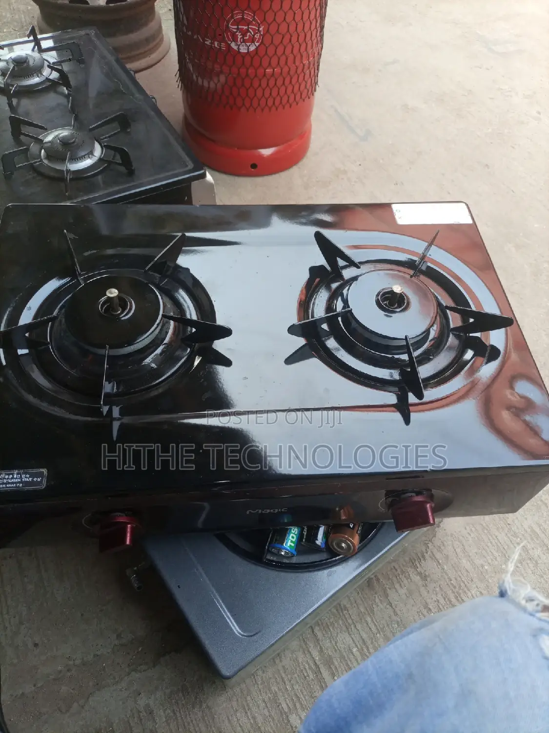 Two Burner Table Gas Cooker