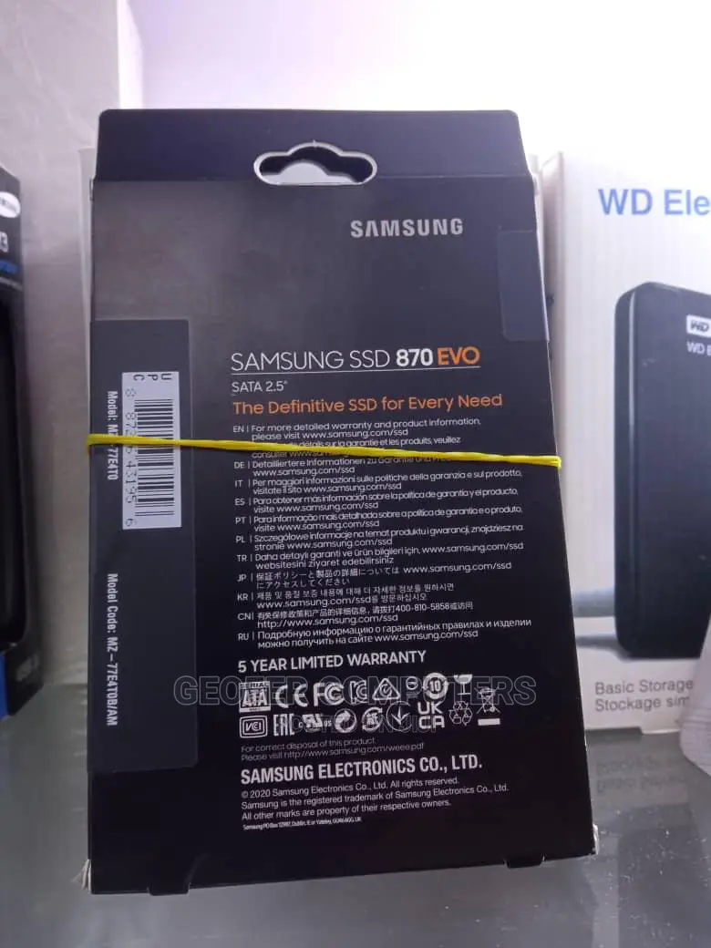 4tb Samsung 870 EVO SSD Sata.